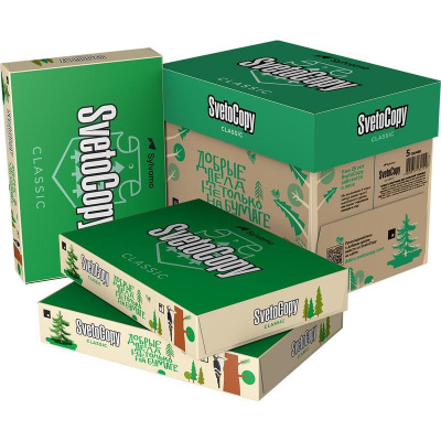 Бумага для офисной техники SvetoCopy А3, марка C, 80 г/кв.м, 500 листов
