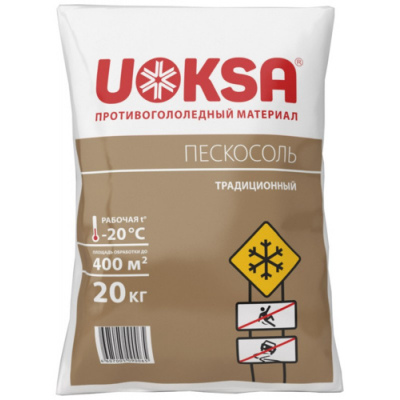 UOKSA пескосоль реагент -20°C, 20 кг